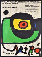 1978 Joan Miró (1893-1983): Kiállítás Plakát A Madridi Kortárs M?vészeti Múzeumban, Litográfia, Szélein Apró Szakadással - Altri & Non Classificati