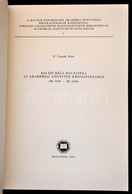 F. Csanak Dóra: Balázs Béla Hagyatéka Az Akadémiai Könyvtár Kéziratában. (Ms 5009-Ms 5024) A Magyar Tudományos Akadémia  - Unclassified