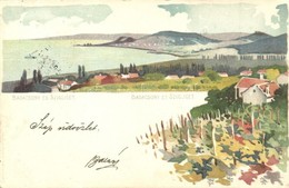 T2 1899 Badacsony, Szigliget. Bruchsteiner és Fia Litho - Non Classificati