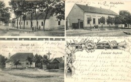 T2 Bag, Katolikus Iskola, Községháza, Jegyz?i Lak. Art Nouveau, Floral - Non Classificati