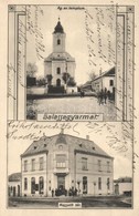 T2 Balassagyarmat, Ágostai Evangélikus Templom, Kossuth Tér, Hummer M. F?szerkereskedése, Art Nouveau - Non Classificati