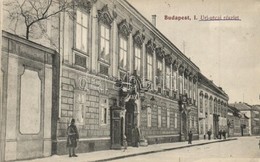 T2 1918 Budapest I. Úri Utca. Kapható Vadász Ferenc üzletében  'Magyar Köztársaság' So. Stpl - Non Classificati