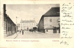 T2 Budapest III. Óbuda, Katonai Ruhatár és Villanyvasút Végállomás Villamossal. Divald Károly 255. - Non Classificati