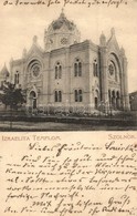 T2/T3 1903 Szolnok, Izraelita Templom, Zsinagóga / Synagogue (EK) - Non Classificati