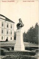 T2/T3 1909 Veszprém, Erzsébet Királyné (Sissy) Szobra, Pénzügyigazgatósági Palota. W.L. 425. - Non Classificati