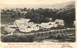 T2 1903 Alváca-gyógyfürd?, Vata De Jos; Kénfürd?. Deutsch Ármin Felvétele / Sulphur Spa - Non Classificati