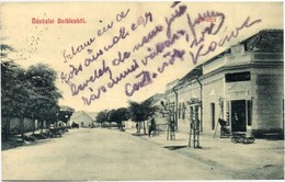 T2 1911 Bethlen, Beclean; Utcakép üzlettel. W.L. 1896. / Street View With Shop - Unclassified
