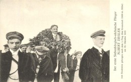 ** T1 1913 Brassó, Kronstadt, Brasov; Der Erste Siebenbürgisch-sächsische Flieger Albert Ziegler / Az Els? Erdélyi Szász - Non Classificati