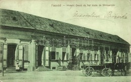 * T2/T3 1910 Facset, Facsád, Faget; Hirschl Dávid és Fia Iroda és Sörcsarnok / Shop And Beer Hall (EK) - Non Classificati