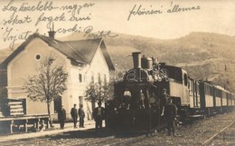* T2 1923 Fels?visó, Viseu De Sus; Vasútállomás G?zmozdonnyal / Bahnhof / Railway Station With Locomotive. Photo - Non Classificati