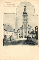 ** T1/T2 Kolozsvár, Cluj; Óvári-kornizs-templom (Szent Ferenc Rendiek Temploma), Milleniumi Szobor / Church, Monument - Unclassified