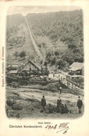 T2 1908 Kovászna, Covasna; Alsó Sikló. Bogdán F. Fényképész / Lower Funicular - Unclassified