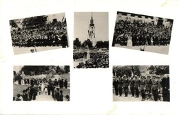 T2 1940 Margitta, Marghita; Országzászló Avatási ünnepség. Sass Béla Felvétele / Hungarian Flag Inauguration - Non Classificati