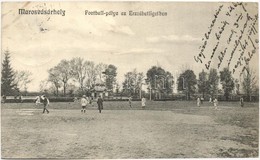 T2/T3 1912 Marosvásárhely, Targu Mures; Labdarúgó (foci) Pálya Az Erzsébet Ligetben, Meccs / Football Field In The Park  - Unclassified