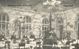 T2 1905 Nagyvárad Oradea; Pannónia Szálló Téli Kertje, Bels?. Karner Gyula Kiadása / Hotel's Winter Garden, Interior - Non Classificati