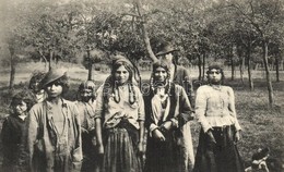 T2 1913 Resica, Resita; Cigányok. Braumüller L. Kiadása / Zigeuner / Gypsy Family, Folklore - Unclassified