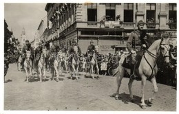 T2/T3 1940 Szatmárnémeti, Satu Mare; Bevonulás, Lovaskatonák / Entry Of The Hungarian Troops. Cavalry - Unclassified