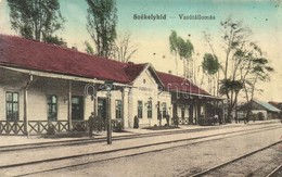 * T2/T3 Székelyhíd, Sacueni; Vasútállomás / Bahnhof / Railway Station  (EK) - Unclassified