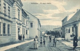 T3 1916 Alsókubin, Dolny Kubin; F? Utca és üzlet. Ferencz Adolf Kiadása / Main Street With Shop (fa) - Non Classificati