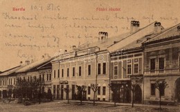 T2/T3 1911 Bártfa, Bardejov, Bardiov; F? Tér, Stern Adolf üzlete, Lik?r, Rum és Cognac Gyár. Horovitz M. Ch. Kiadása / M - Ohne Zuordnung