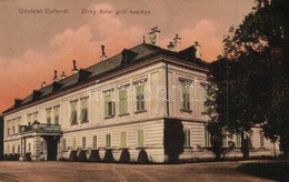 T2/T3 1916 Cífer, Czifer, Biksárd, Ziffer; Zichy Antal Gróf Kastélya / Schloss / Castle - Non Classificati