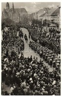 T2 1938 Kassa, Kosice; Bevonulás / Entry Of The Hungarian Troops. So. Stpl - Non Classificati