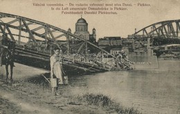 T2/T3 1920 Párkány, Stúrovó, Gockern; Vyhodzeny Most Do Vzduchu / Felrobbantott Duna Híd / Blown-up Bridge + II. Polni P - Non Classificati