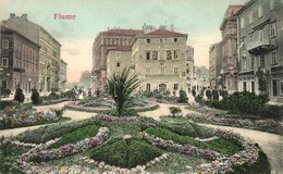 T2 1906 Fiume, Rijeka; Adria Kávéház A Parkkal / Cafe Adria With Park - Non Classificati