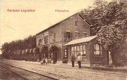 T2/T3 1907 Légrád, Legrad; Vasútállomás. W.L. 143. / Bahnhof / Railway Station - Ohne Zuordnung