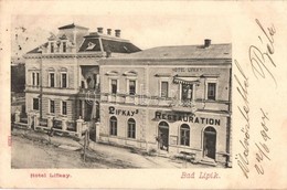 T1/T2 Lipik, Bad Lipik; Lifkay Szálloda és étterem / Hotel And Restaurant - Ohne Zuordnung
