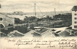 T2/T3 Pola, Porto Da Guerra / Parthie Des Kriegshafens / Naval Port With Arsenal  (EK) - Ohne Zuordnung