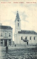 T1/T2 1905 Árpatarló, Ruma; Utcakép Templommal és Max Schwelbi üzletével / Street View With Church And Shop - Ohne Zuordnung