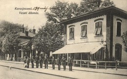 T2/T3 Karasjeszen?, Jaszenova, Jasenovo; Vasútállomás / Bahnhof / Railway Station - Ohne Zuordnung