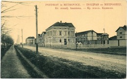 ** T2 Szávaszentdemeter, Mitrovitz An Der Save, Sremska Mitrovica; Fegyház, Börtön. W.L. Bp. 863. Isidora Weissa / Kr. Z - Unclassified