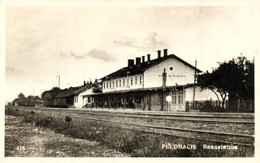 * T1/T2 Feldbach-Bad Gleichenberger, Bahnstation / Railway Station. Photokarte Jos. A. Kienreich 1928. - Non Classificati