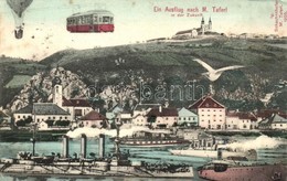 T2/T3 1916 Maria Taferl, Ein Ausflug In Der Zukunft / In The Future Montage Postcard  (fl) - Non Classificati