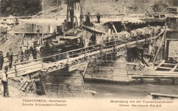 ** T2 Tauernbahn, Nordrampe, Strecke Schwarzach-Gastein, Materialzug Mit Der Tunnel-Locomotive, Oberer Sternbaum Km 9. F - Unclassified