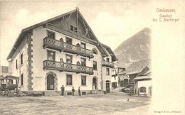 ** T1/T2 Umhausen, Ötztal (Tirol); Gasthof Des C. Marberger / Guest House With Hotel Chariot - Ohne Zuordnung