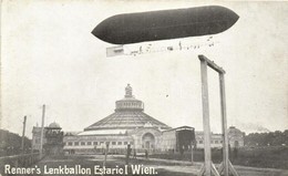 ** T2 Vienna Wien; Renner's Lenkballon Estaric I. / Navigable Balloon - Ohne Zuordnung