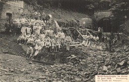 ** T1/T2 1910 Ahrtal, Ahr Valley; Wetterkatastrophe, Verwüstung Der Strasse Bei Altenahr / Flood Disaster, Devastation O - Non Classificati