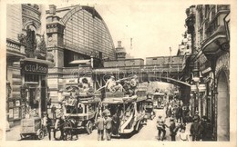 T2 Berlin, Bahnhof Friedrichstrasse / Railway Station, Horse Drawn Buses - Non Classificati