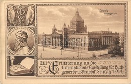 T2 Leipzig, Reichsgericht, Johannes Gutenberg. Art Nouveau - Non Classificati