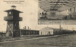 * T2/T3 Ohrdruf, Kriegsgefangenen-Lager, Uhrturm Und Kirchenzelt / POW (war Prison) Camp, Clock Tower And Church Tent, I - Non Classificati