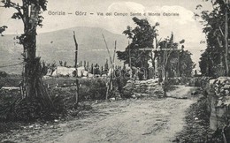 ** T2 Gorizia, Görz, Gorica; Via Del Campo Santo E Monte Gabriele / Road - Ohne Zuordnung