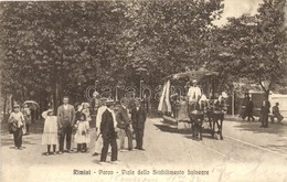 * T3/T4 Rimini, Parco, Viale Dello Stabilimento Balneare / Park With Horse Drawn Tram (hole) - Unclassified