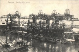 ** T2 Savona, Elevatori Delle Funivie / Elevators Of The Cableway At The Port, Barge - Ohne Zuordnung