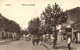 ** T1/T2 Braila, Viktoria Strasse / Street View With Shops - Unclassified