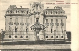 * T2 Bucharest, Bucuresti; Palatul G. Gr. Cantacuzino, Calea Victoriei / Palace - Unclassified