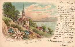 * T3 1900 Montreux, Lac Leman / Lake. Litho  (Rb) - Ohne Zuordnung