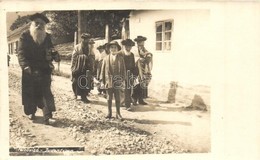 ** T1 Fels?visó, Viseu De Sus; Zsidó Férfiak Az Utcán. Judaika / Judentypen / Jewish Men On The Street. Judaica Photo (n - Zonder Classificatie